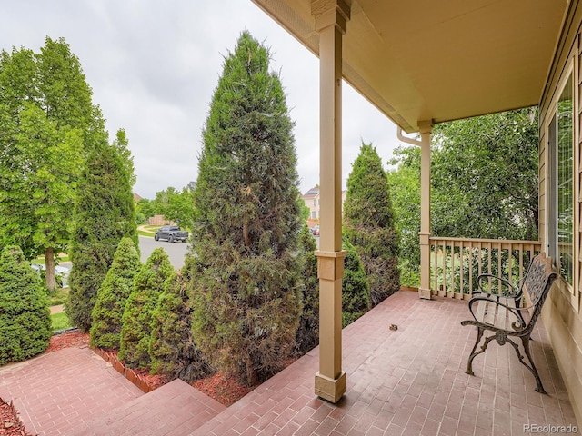 5553 Jasper St, Denver, CO 80239 - view of covered porch