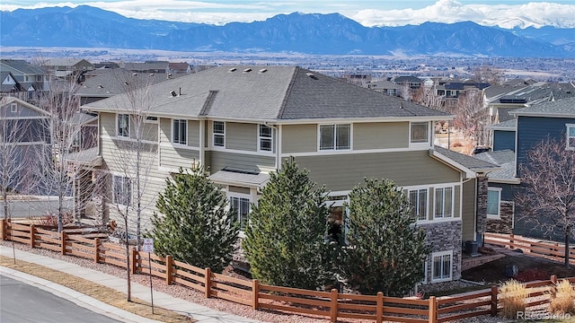 exterior space featuring a residential view