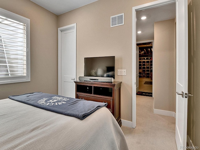 11464 Stonewash St, Littleton, CO 80125 - bedroom featuring carpet, baseboards, and recessed lighting