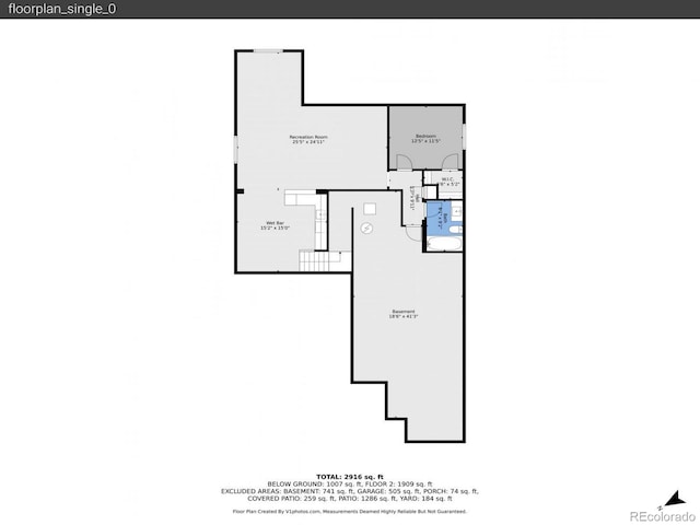 11464 Stonewash St, Littleton, CO 80125 - home floor plan