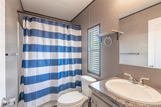 916 Glen Heather Ct, Dacono, CO 80514 - bathroom with vanity and a shower with curtain