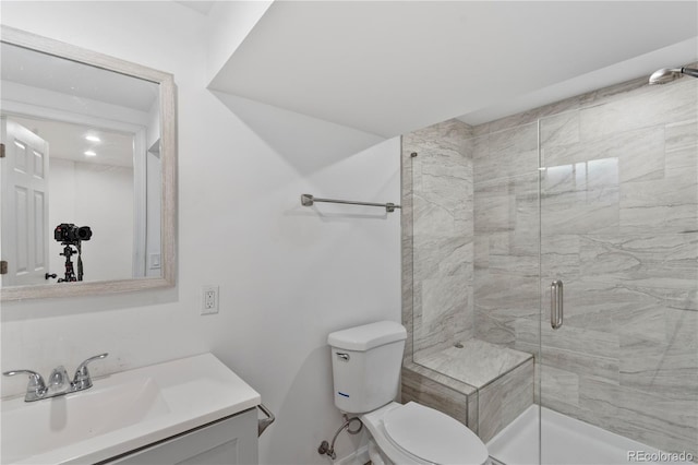 9123 W Arbor Ave, Littleton, CO 80123 - full bath featuring vanity and a stall shower