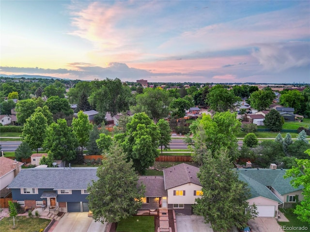 9123 W Arbor Ave, Littleton, CO 80123 - aerial perspective of suburban area
