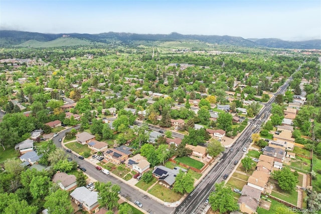 4293 Graham Ct, Boulder, CO 80305 - aerial view of property and surrounding area with a mountainous background and nearby suburban area