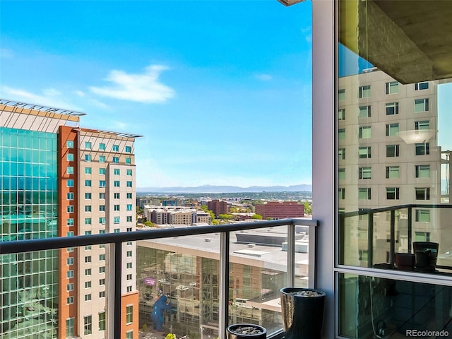 891 14th St Unit 1709, Denver, CO 80202 - balcony with a view of city and a mountain view