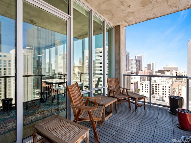 891 14th St Unit 1709, Denver, CO 80202 - balcony with a skyline view
