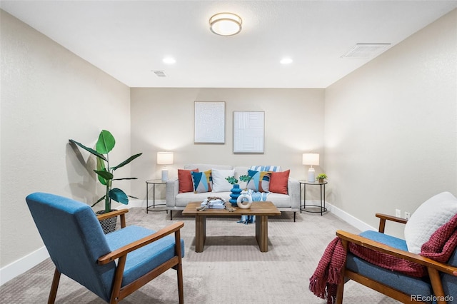 1655 N Yates St, Denver, CO 80204 - living area with light carpet and recessed lighting