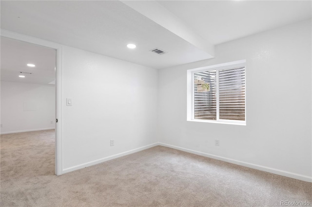 4257 S Andes Way, Aurora, CO 80013 - spare room with light carpet and recessed lighting