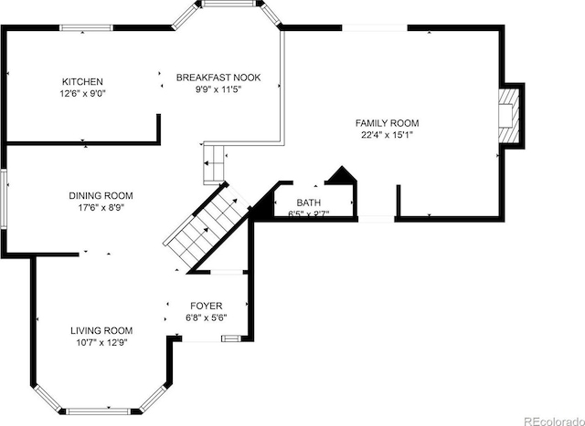 4257 S Andes Way, Aurora, CO 80013 - view of home floor plan
