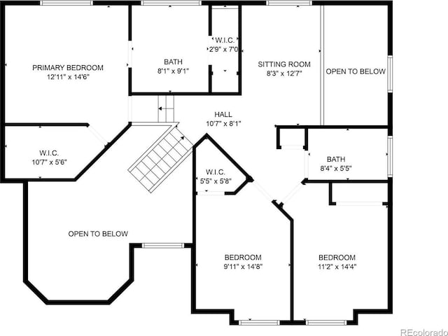 4257 S Andes Way, Aurora, CO 80013 - view of property floor plan