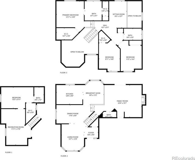 4257 S Andes Way, Aurora, CO 80013 - view of floor plan / room layout