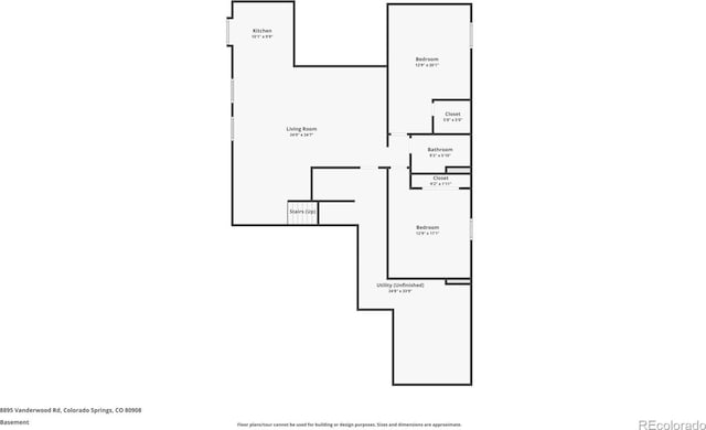 8895 Vanderwood Rd, Colorado Springs, CO 80908 - view of room layout