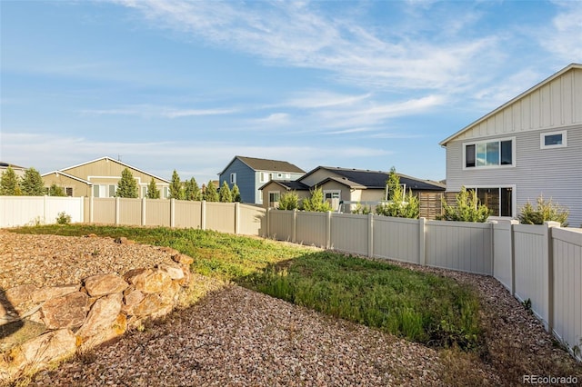 8895 Vanderwood Rd, Colorado Springs, CO 80908 - fenced backyard featuring a residential view
