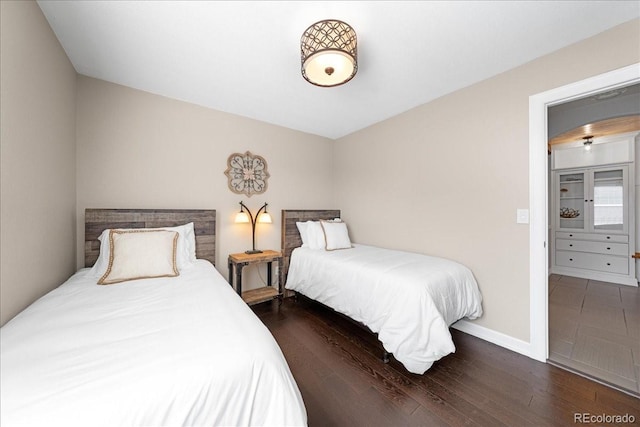 115 Quandary Ave, Berthoud, CO 80513 - bedroom featuring hardwood / wood-style flooring and baseboards