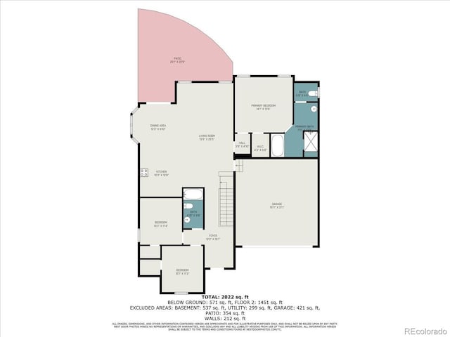 115 Quandary Ave, Berthoud, CO 80513 - view of room layout