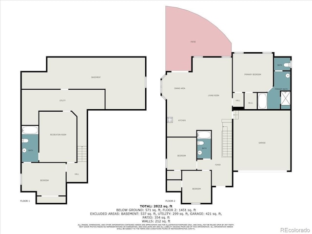115 Quandary Ave, Berthoud, CO 80513 - view of floor plan / room layout