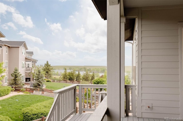 6608 S White Crow Ct, Aurora, CO 80016 - view of balcony