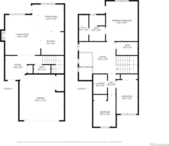4338 Alder Springs Vw Unit G, Colorado Springs, CO 80922 - home floor plan