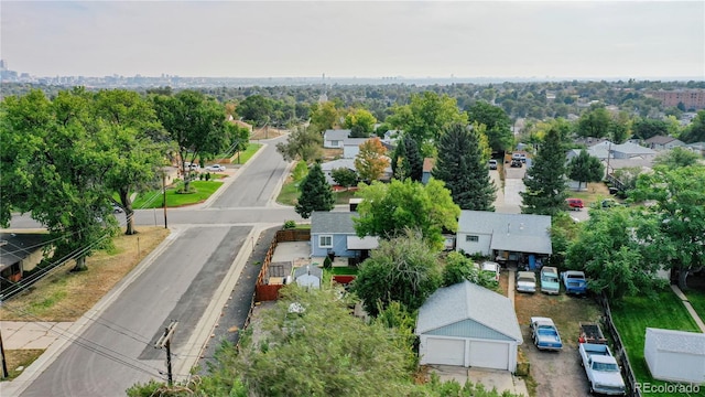 aerial view