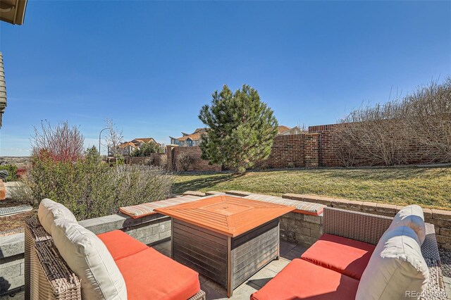 12114 Alcott St, Westminster, CO 80234 - view of patio / terrace with an outdoor living space