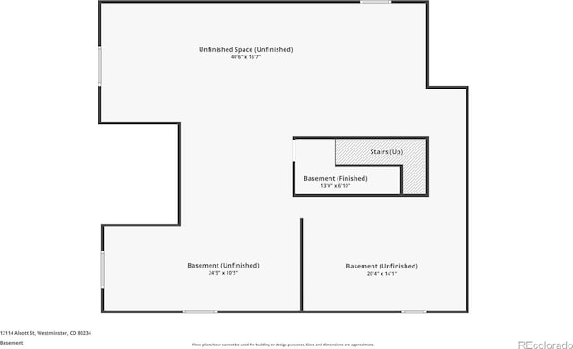 12114 Alcott St, Westminster, CO 80234 - property floor plan