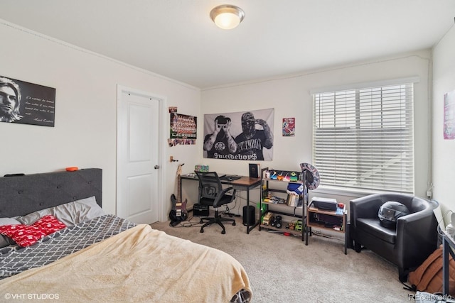 1143 Williams Loop, Elizabeth, CO 80107 - carpeted bedroom featuring crown molding