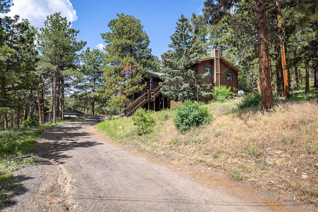 153 Divide View Dr, Golden, CO 80403 - view of road featuring stairway