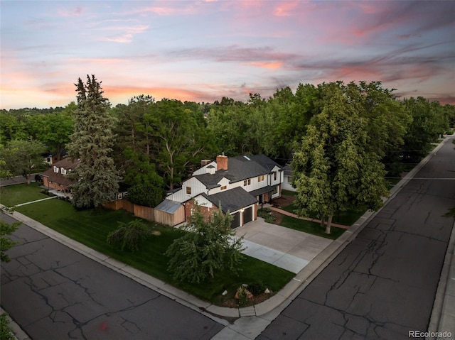 2684 Taft Ct, Lakewood, CO 80215 - view of aerial view at dusk