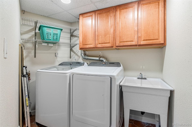 319 Camino Bosque, Boulder, CO 80302 - laundry room with washing machine and clothes dryer and cabinet space