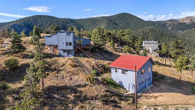 319 Camino Bosque, Boulder, CO 80302 - mountain view with a heavily wooded area