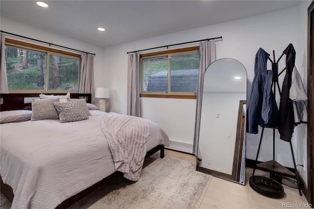 30221 Marge Ln, Evergreen, CO 80439 - bedroom featuring recessed lighting and baseboards