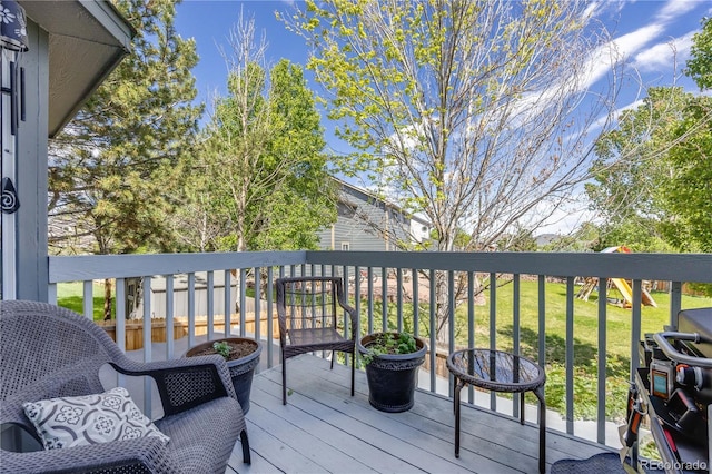 11760 Eudora Ct, Thornton, CO 80233 - deck with a yard