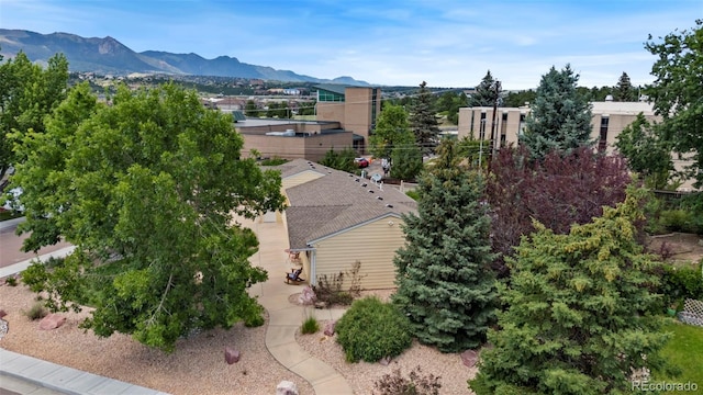 4803 N Weber St, Colorado Springs, CO 80907 - view of subject property with a mountainous background