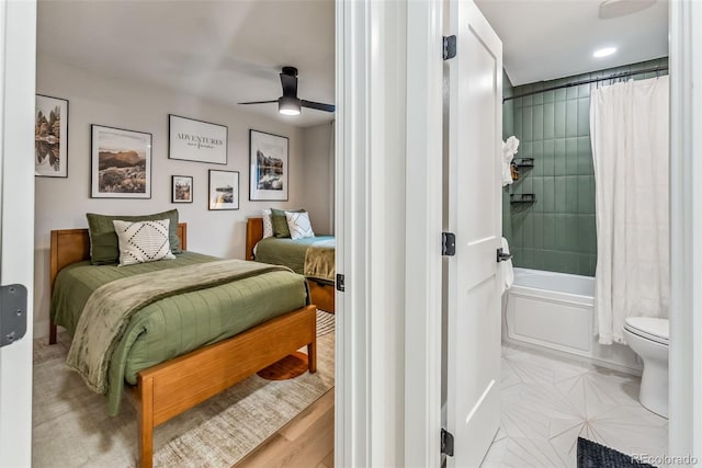 249 E Coyote Ct, Silverthorne, CO 80498 - bedroom with a ceiling fan