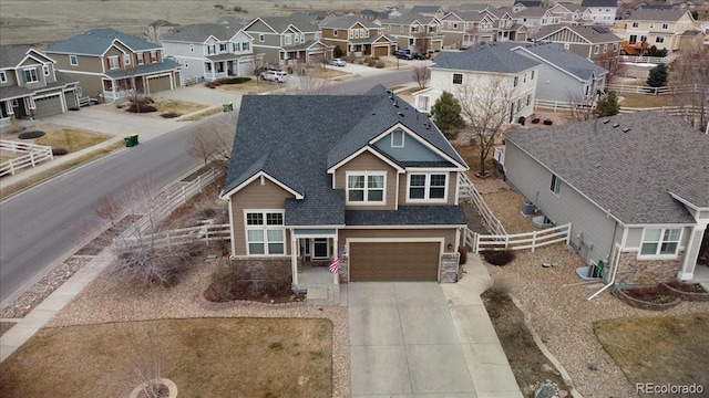 5404 Fawn Ridge Way, Castle Rock, CO 80104 - aerial view of residential area