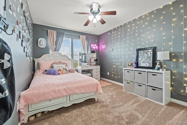 5404 Fawn Ridge Way, Castle Rock, CO 80104 - carpeted bedroom featuring baseboards