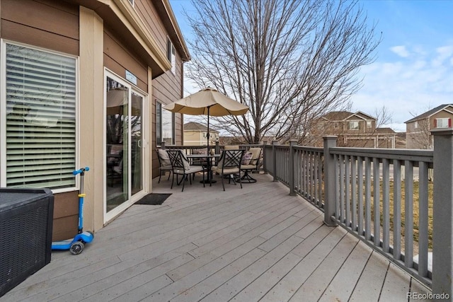 5404 Fawn Ridge Way, Castle Rock, CO 80104 - deck with outdoor dining area