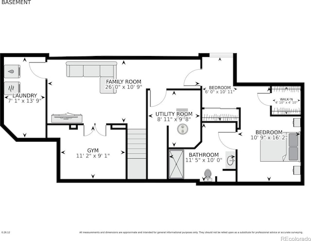 5555 E Briarwood Ave Unit 603, Centennial, CO 80122 - view of room layout
