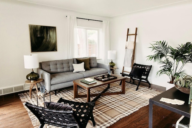 4422 W 27th Ave, Denver, CO 80212 - living area featuring wood finished floors