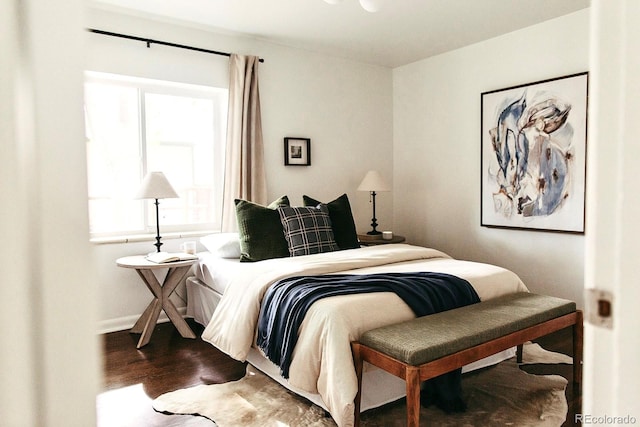 4422 W 27th Ave, Denver, CO 80212 - bedroom featuring wood finished floors and baseboards