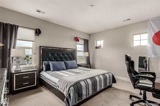 5964 E 141st Ave, Thornton, CO 80602 - bedroom featuring light colored carpet, a desk, and baseboards
