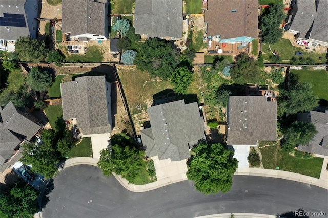 12535 S Beaver Creek Way, Parker, CO 80134 - aerial view of property and surrounding area featuring nearby suburban area