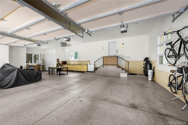 1250 Dolan Dr, Monument, CO 80132 - garage featuring a garage door opener