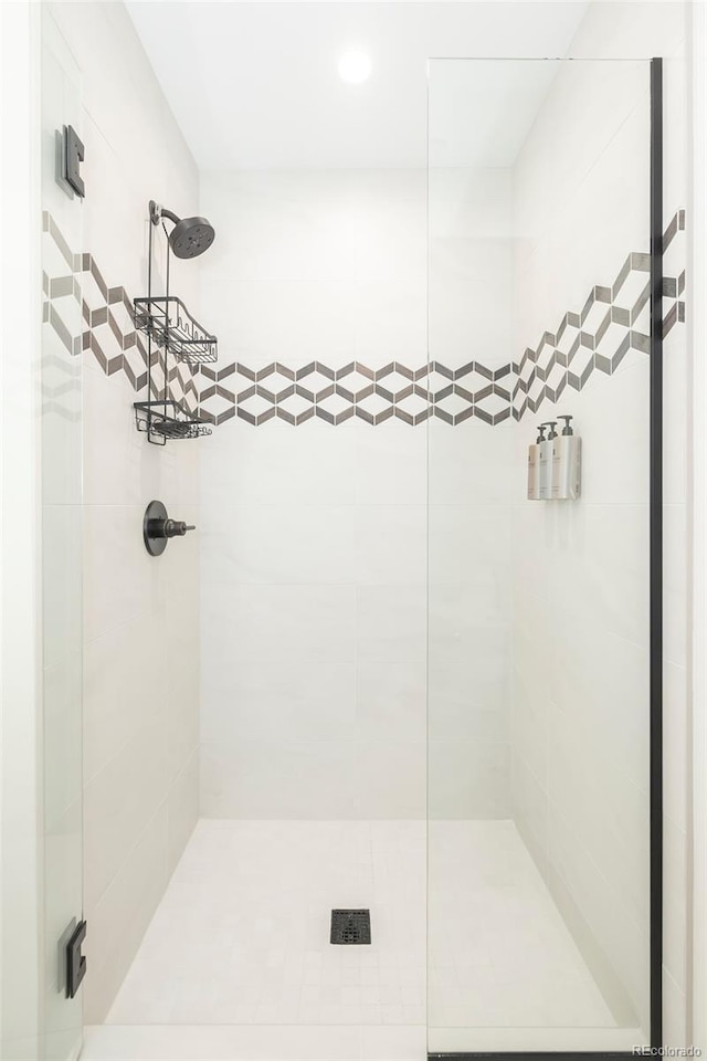 361 Gcr 840 Unit 3, Fraser, CO 80442 - full bathroom with a shower stall and recessed lighting