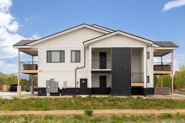 361 Gcr 840 Unit 3, Fraser, CO 80442 - rear view of property featuring a balcony