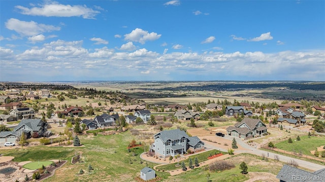 7692 Weaver Cir, Castle Rock, CO 80104 - aerial perspective of suburban area