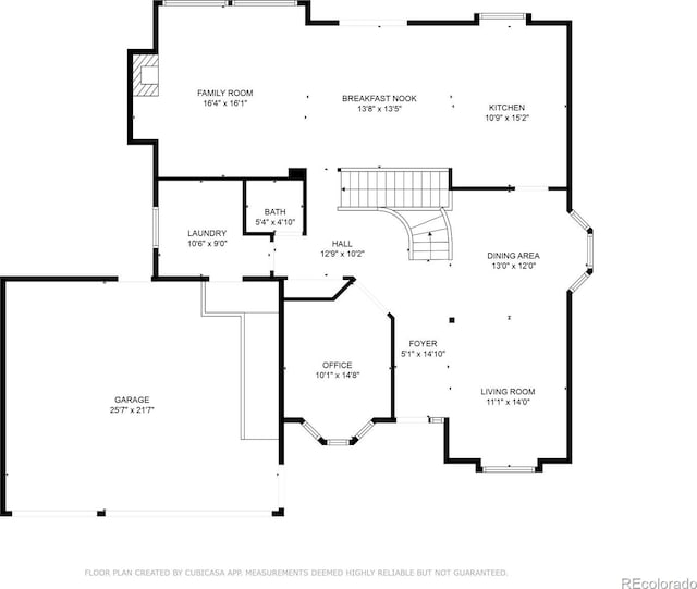 7038 Russell Ct, Arvada, CO 80007 - home floor plan