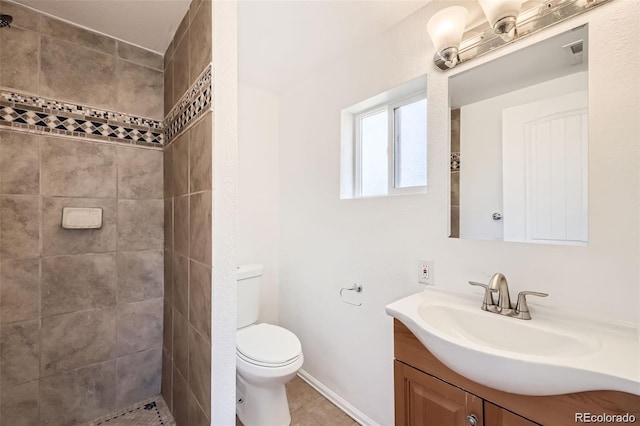 4730 S Huron St, Englewood, CO 80110 - full bath featuring vanity and a tile shower