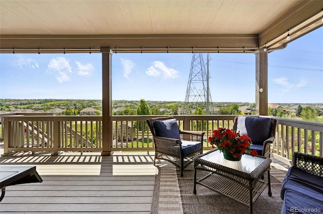 7949 S Elk Way, Aurora, CO 80016 - view of wooden deck