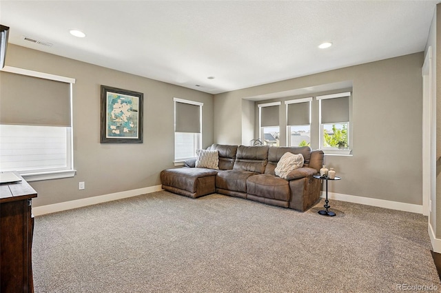 7949 S Elk Way, Aurora, CO 80016 - carpeted living area with recessed lighting